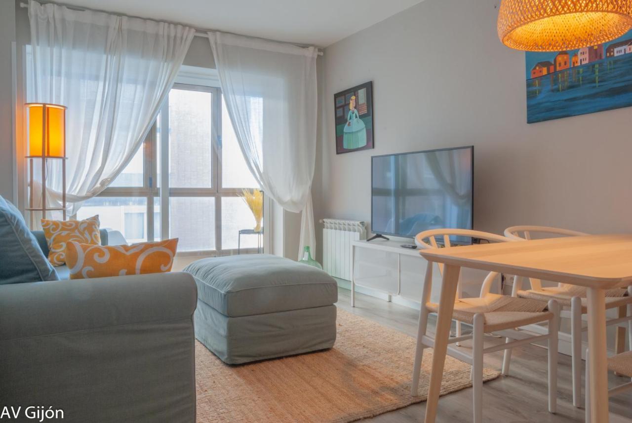 Av Aguado 44 Lägenhet Gijón Exteriör bild